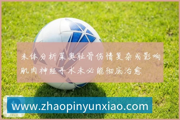 米体分析莱奥耻骨伤情复杂或影响肌肉神经手术未必能彻底治愈